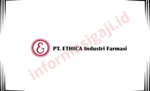 Gaji PT ETHICA Industri Farmasi